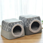 Pet Dog & Cat Bed Villa – Luxe Space Capsule Huis