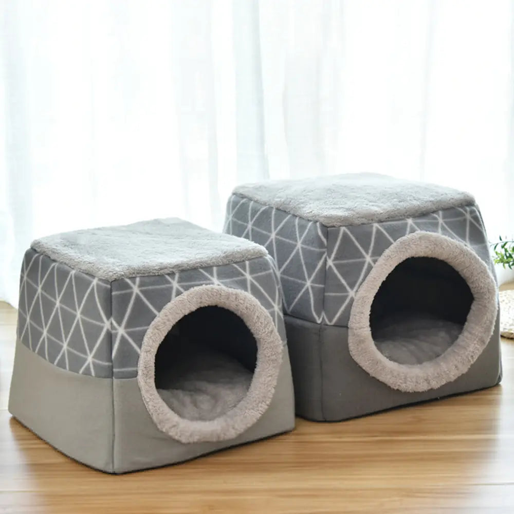Pet Dog & Cat Bed Villa – Luxe Space Capsule Huis