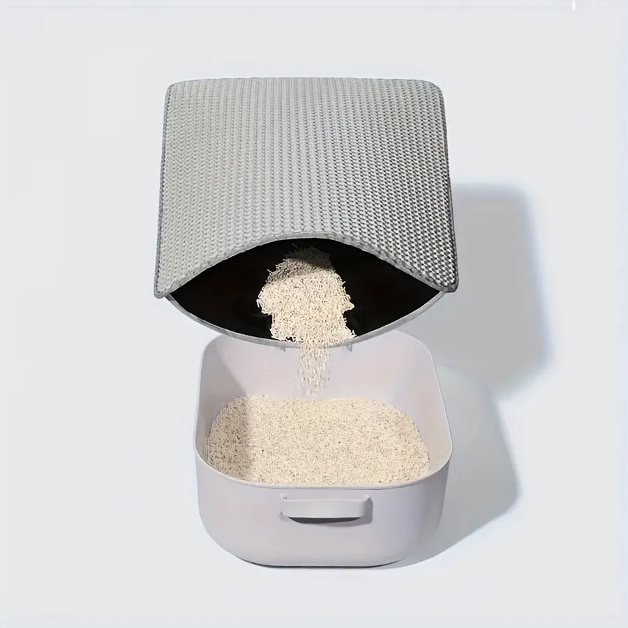 EVA Dubbel-Laagse Kattenmat – Vangt Grit op &amp; Houdt Je Huis Schoon