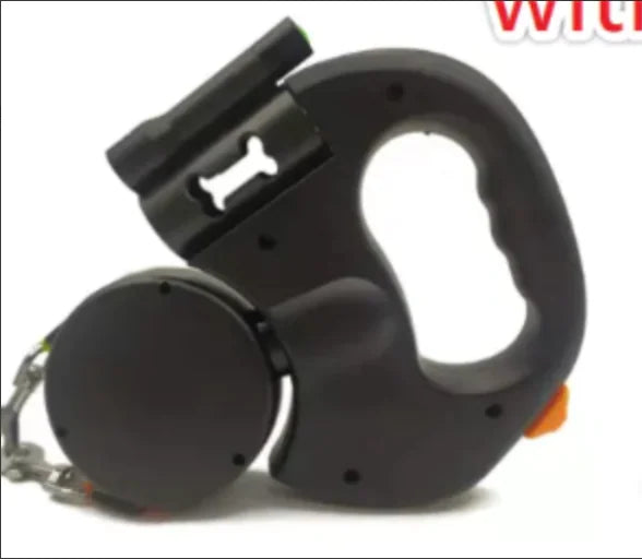 Uitrolbare Hondenriem met LED Licht – Veilig Wandelen in het Donker