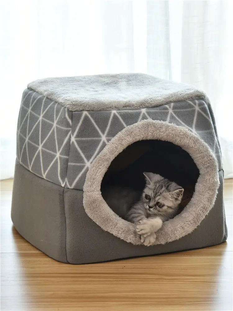 Pet Dog & Cat Bed Villa – Luxe Space Capsule Huis