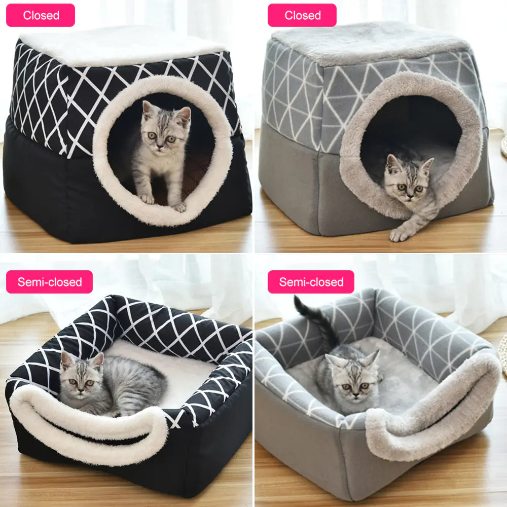 Pet Dog & Cat Bed Villa – Luxe Space Capsule Huis