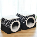 Pet Dog & Cat Bed Villa – Luxe Space Capsule Huis