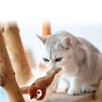 Elektrische Vis/Vogel Knuffel – Schudt &amp; Beweegt als Echte Prooi