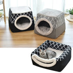 Pet Dog & Cat Bed Villa – Luxe Space Capsule Huis