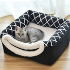 Pet Dog & Cat Bed Villa – Luxe Space Capsule Huis