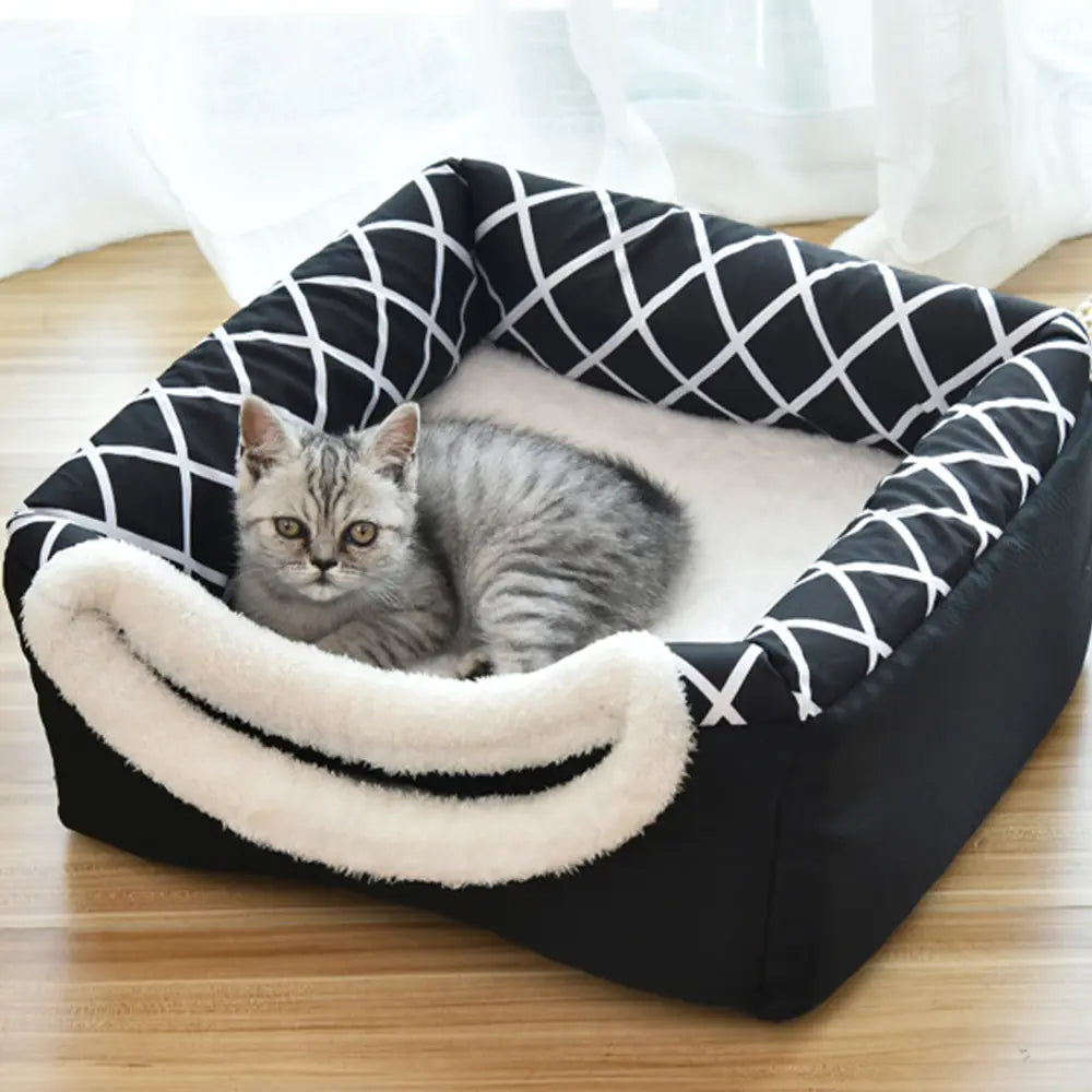 Pet Dog & Cat Bed Villa – Luxe Space Capsule Huis